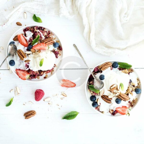 Granola with nuts